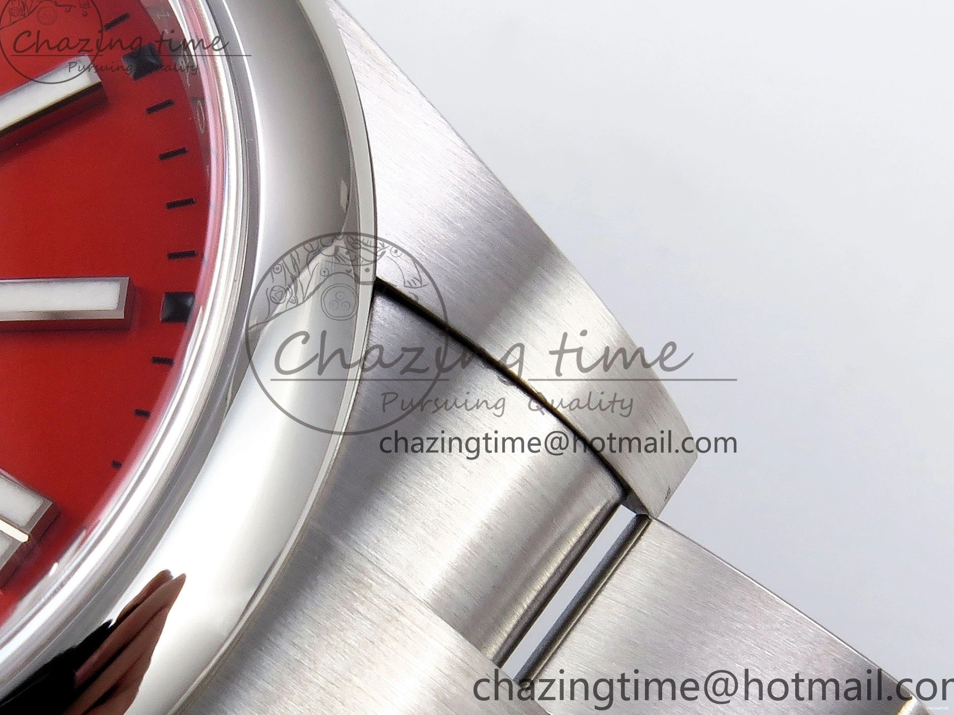 Best 41mm Red 1:1 VR3230 Steel Dial Clean Perpetual 904L 126000 Edition Oyster 0219